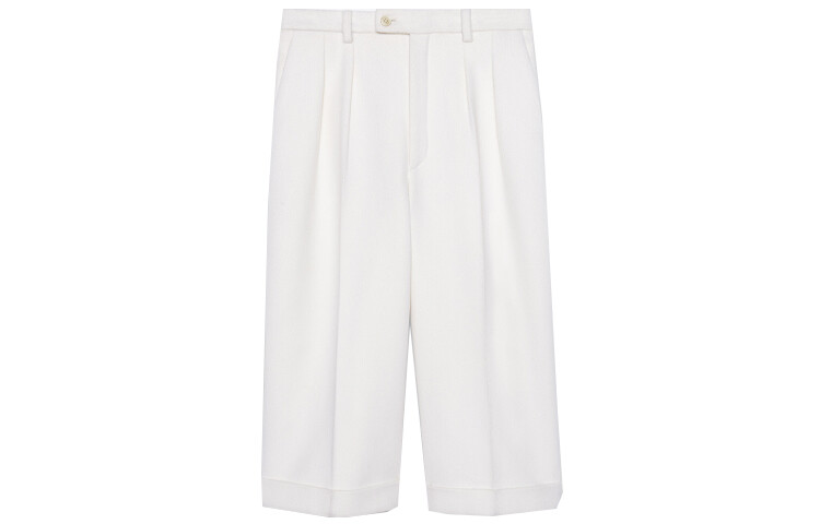 Повседневные шорты женские белые Saint Laurent 
Повседневные шорты женские белые Saint Laurent