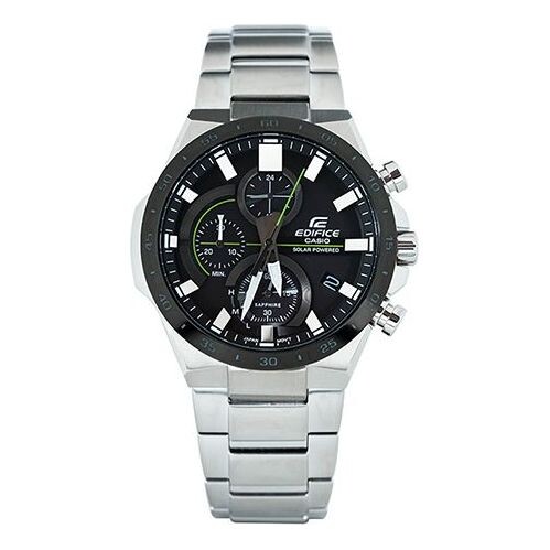 Часы Casio Edifice Classic Solar Powered Analog Watch 'Black Steel Silver', черный
Часы Casio Edifice Classic Solar Powered Analog Watch 'Black Steel Silver', черный