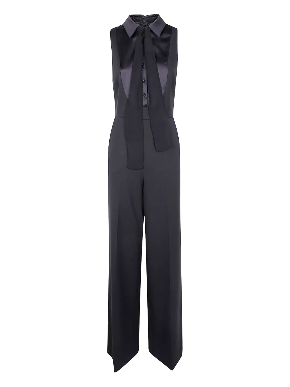 Комбинезон с завязкой на шее Twinset, черный
Комбинезон с завязкой на шее Twinset, черный