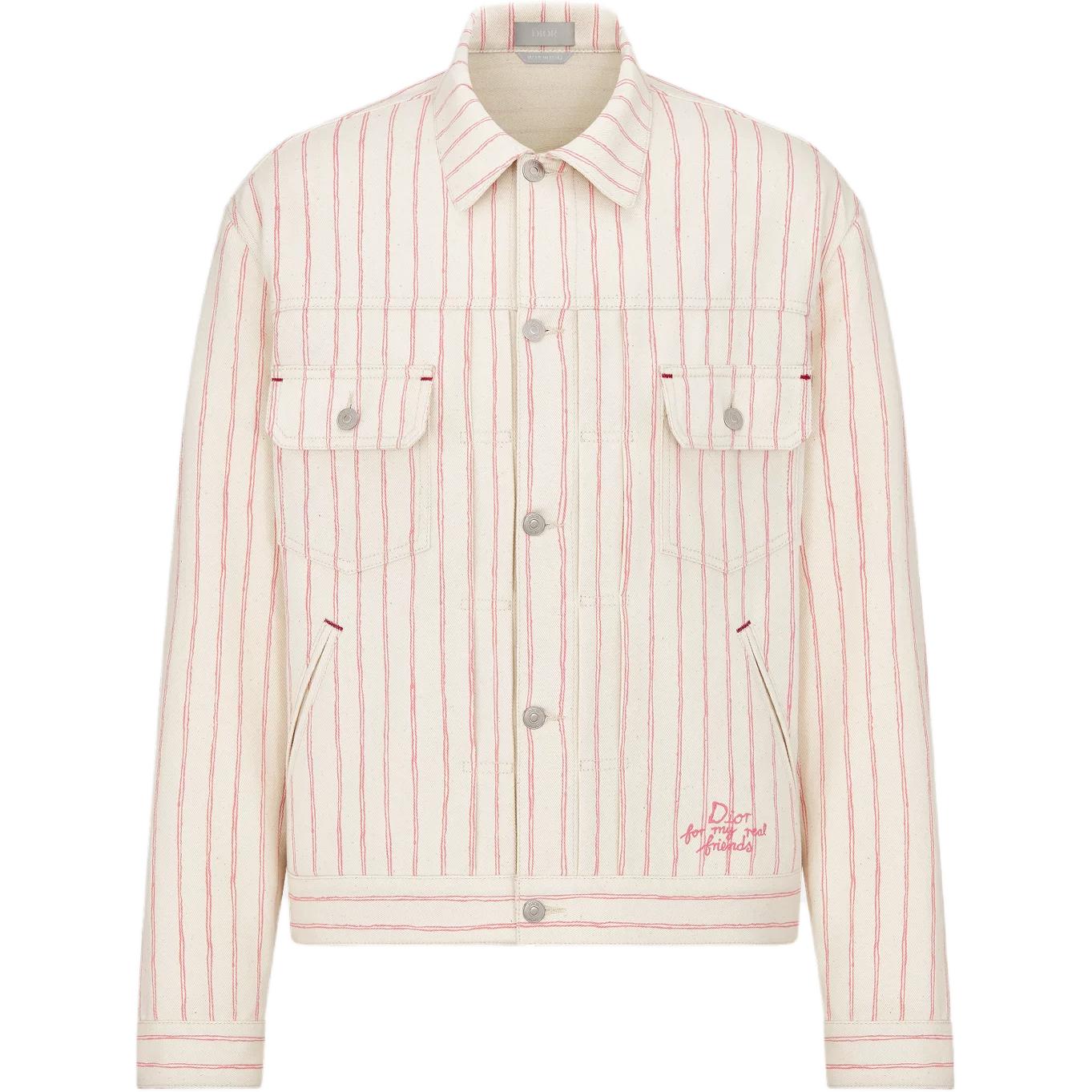 Мужская куртка-джинсовая в полоску Homme X Hylton Nel DIOR, белый
Мужская куртка-джинсовая в полоску Homme X Hylton Nel DIOR, белый