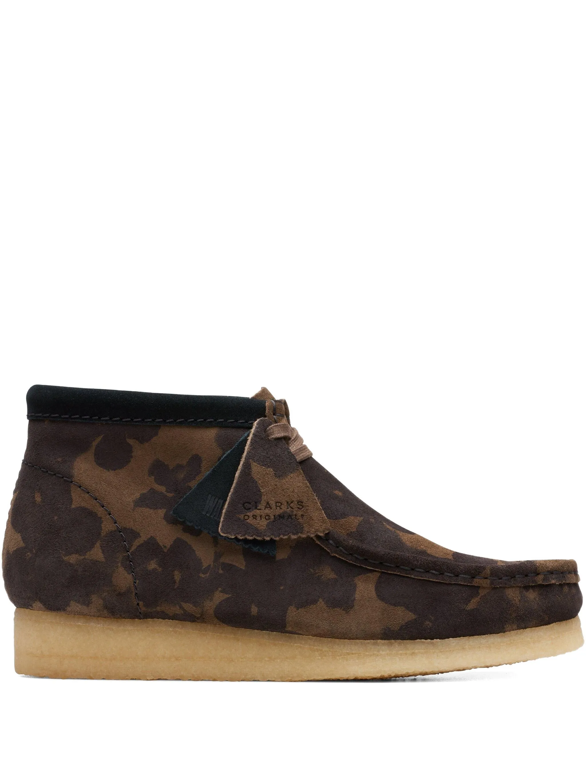 Ботинки Wallabee Black/Khaki Clarks Originals, коричневый
Ботинки Wallabee Black/Khaki Clarks Originals, коричневый