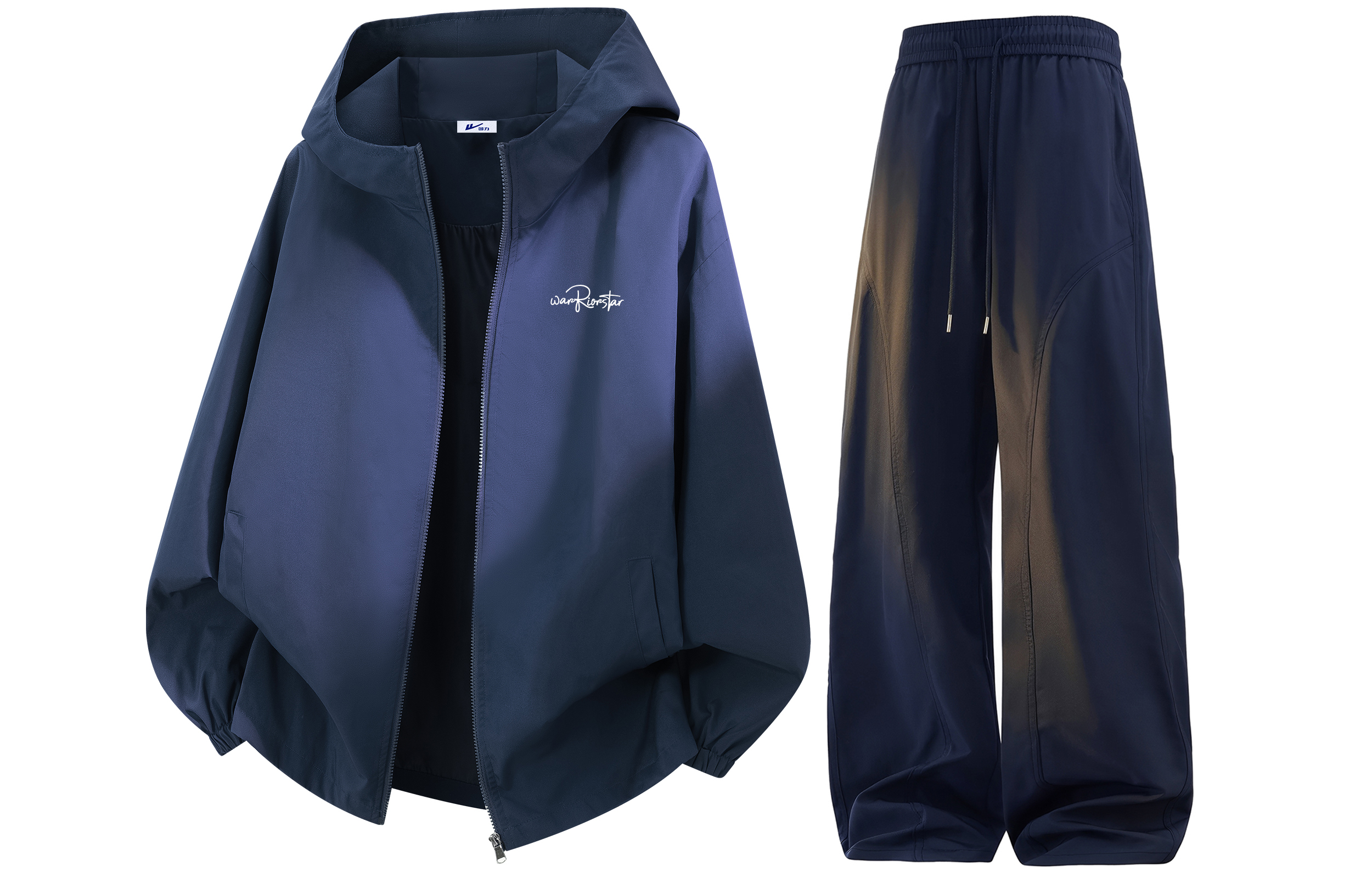 Ветровка и брюки Unisex WARRIOR, темно-синий+темно-синий
Ветровка и брюки Unisex WARRIOR, темно-синий+темно-синий