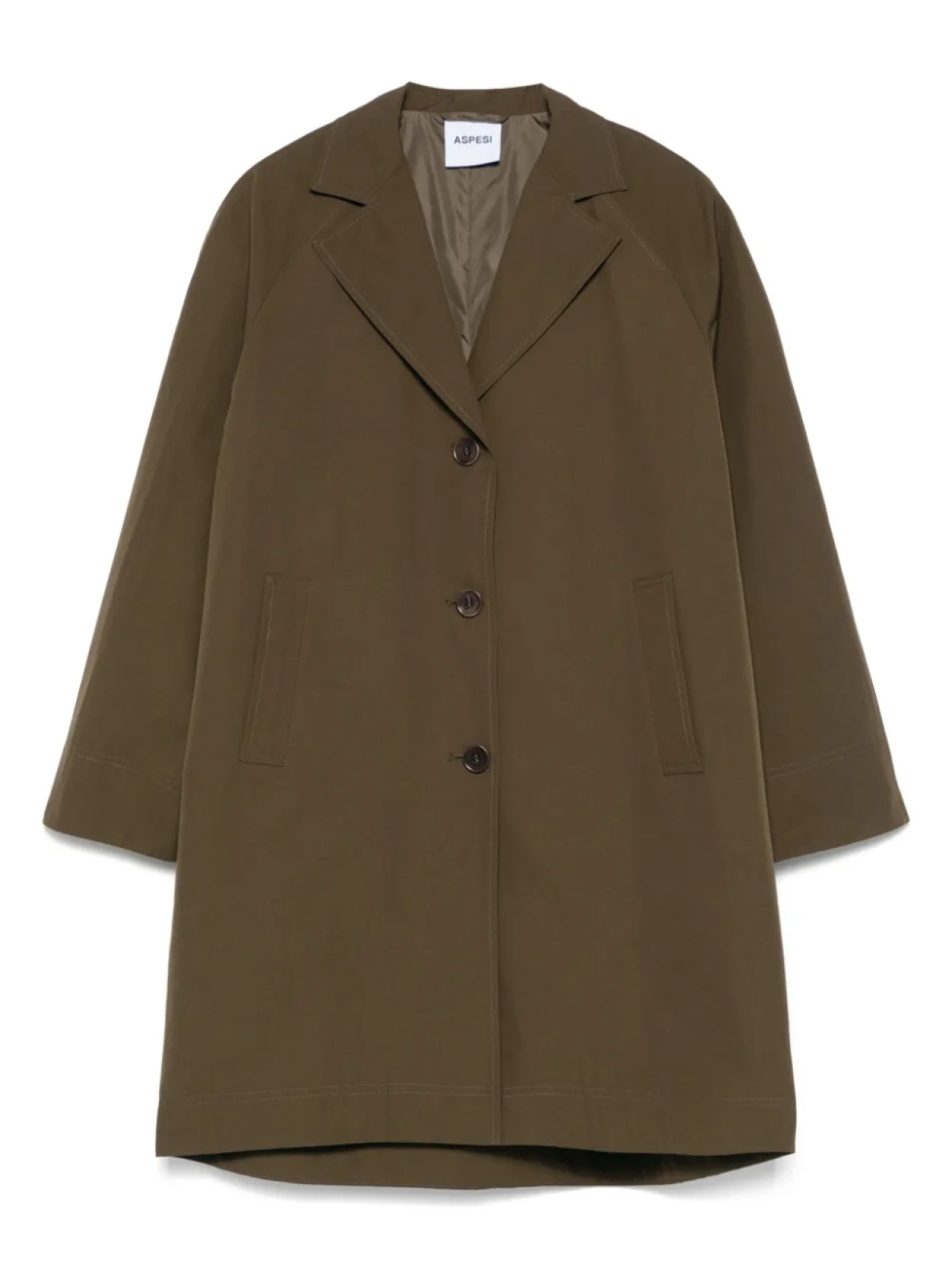 ASPESI непромокаемое пальто, зеленый
ASPESI непромокаемое пальто, зеленый
