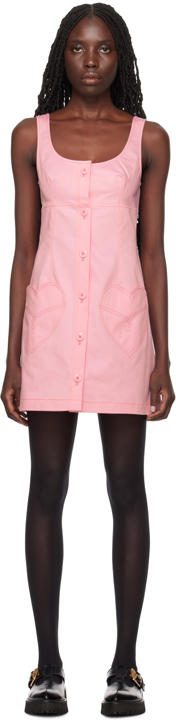 Розовое мини-платье с карманами Moschino Jeans, Розовый, Розовое мини-платье с карманами Moschino Jeans
Розовое мини-платье с карманами Moschino Jeans, Розовый, Розовое мини-платье с карманами Moschino Jeans