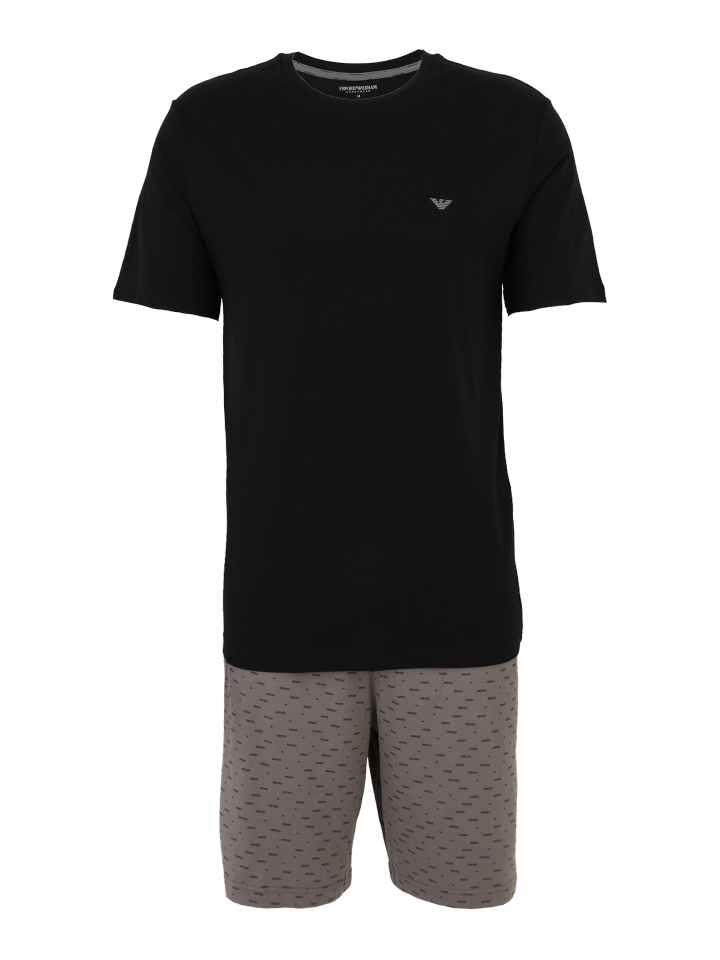 Emporio Armani Короткая пижама в черном цвете
Emporio Armani Короткая пижама в черном цвете