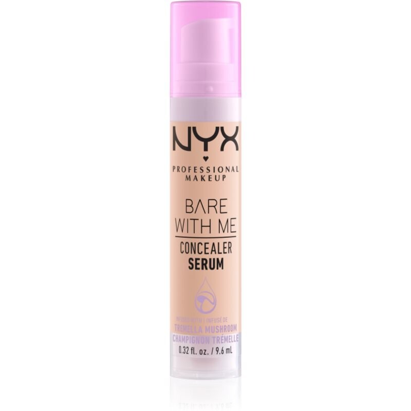 NYX Professional Makeup Bare With Me Concealer Serum увлажняющий консилер 2 в 1 оттенок 02 Light 9,6 мл
NYX Professional Makeup Bare With Me Concealer Serum увлажняющий консилер 2 в 1 оттенок 02 Light 9,6 мл