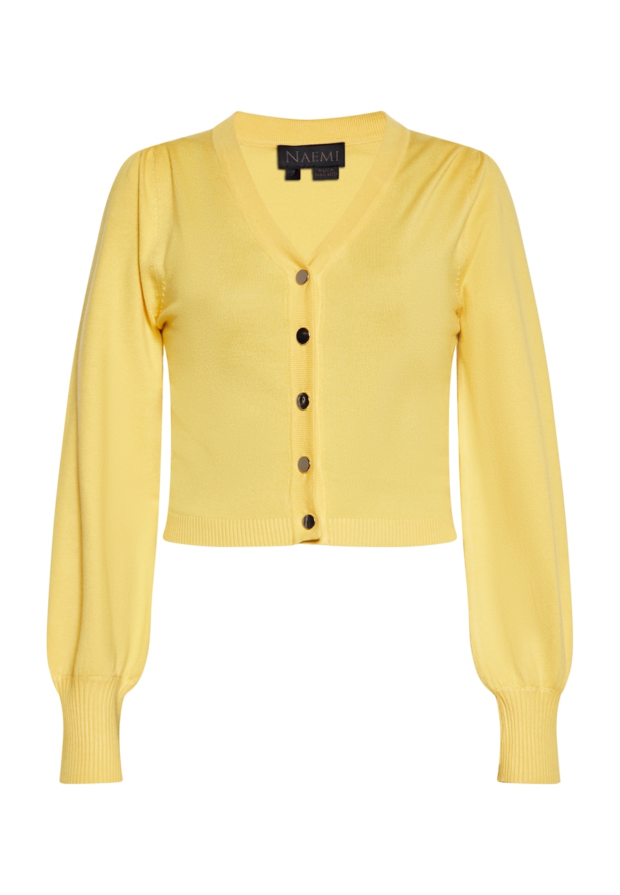 Вязаный кардиган NAEMI, светло-желтый
Вязаный кардиган NAEMI, светло-желтый