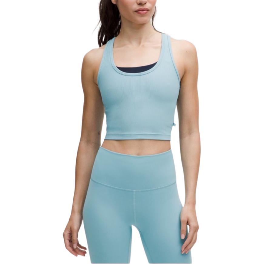 Женская майка без рукавов Lululemon, синий
Женская майка без рукавов Lululemon, синий