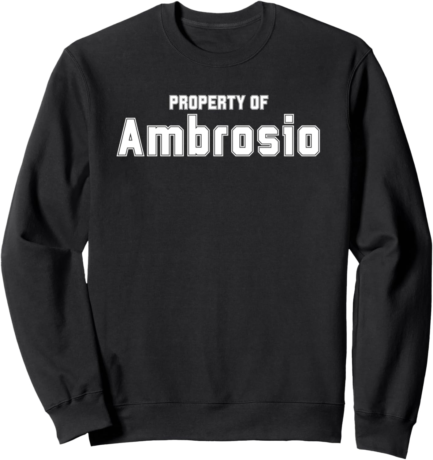 Толстовка с надписью «Ambrosio Properties» с азиатским именем, подарок для мусульманина Funny Asian Name Gifts Property Of Co., черный
Толстовка с надписью «Ambrosio Properties» с азиатским именем, подарок для мусульманина Funny Asian Name Gifts Property Of Co., черный