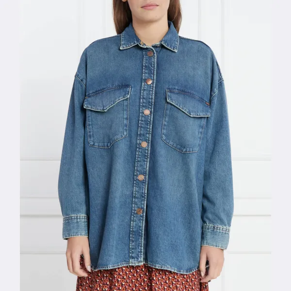 Рубашка свободного кроя Pepe Jeans London, синий
Рубашка свободного кроя Pepe Jeans London, синий