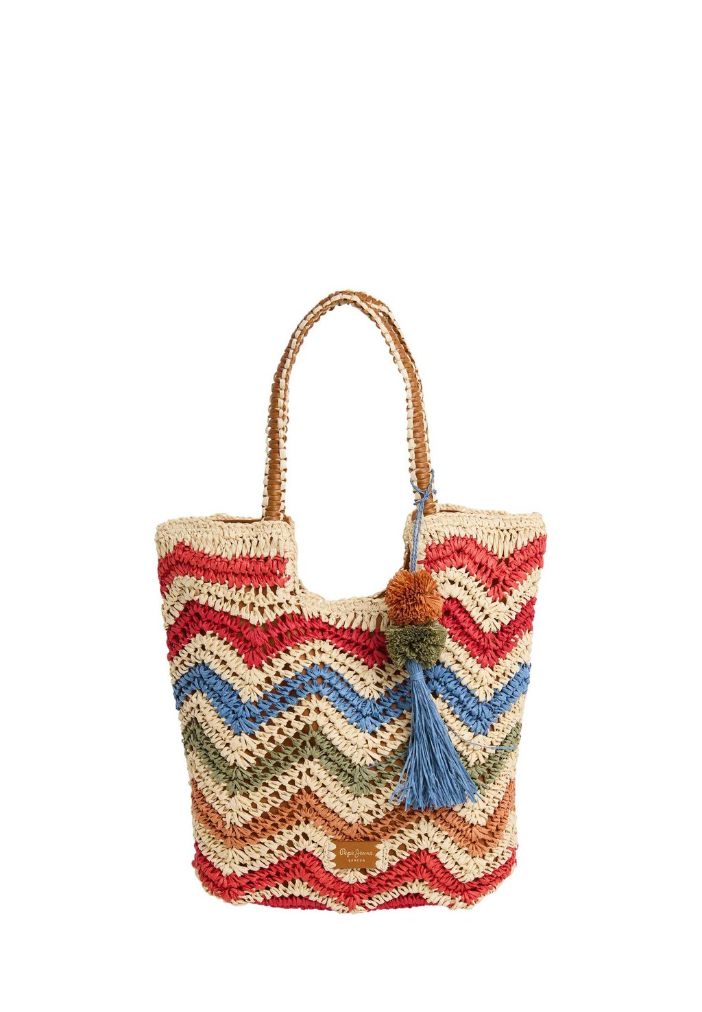 Сумка-тоут CASSILDA BALI Pepe Jeans, бежевый 
Сумка-тоут CASSILDA BALI Pepe Jeans, бежевый