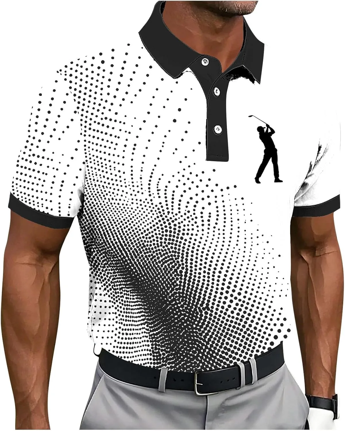 Мужская поло с коротким рукавом Moisture Wicking, дышащая, с принтом fnnxeal
Мужская поло с коротким рукавом Moisture Wicking, дышащая, с принтом fnnxeal