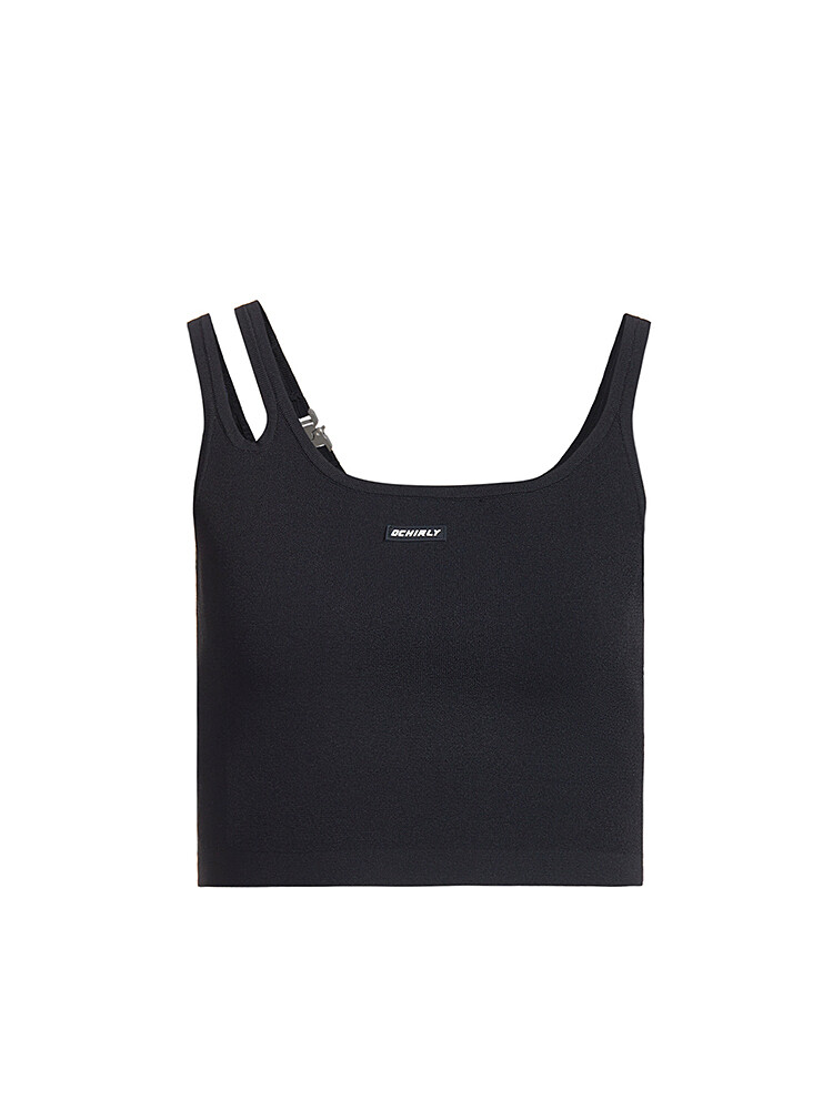 Жилет женский Ochirly Ou Shili с короткими лямками, черный
Жилет женский Ochirly Ou Shili с короткими лямками, черный