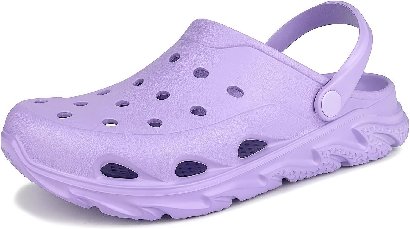 Женские и мужские кломпы с поддержкой свода стопы Scecocrs, садовая обувь, взрослые слипоны, летние спортивные сандалии для улицы, пляжа и воды, повседневные легкие дышащие тапочки с противоскользящей подошвой, фиолетовый
Женские и мужские кломпы с поддержкой свода стопы Scecocrs, садовая обувь, взрослые слипоны, летние спортивные сандалии для улицы, пляжа и воды, повседневные легкие дышащие тапочки с противоскользящей подошвой, фиолетовый