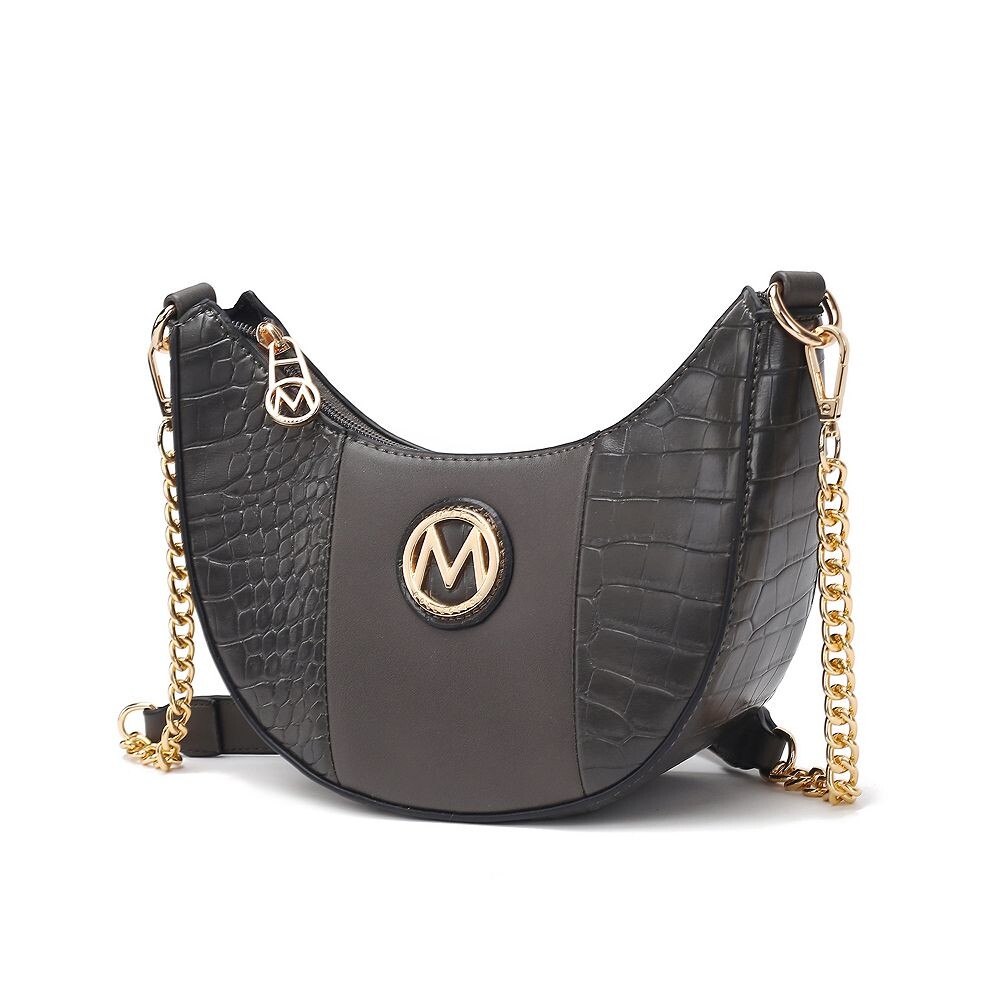 Коллекция Mkf Женская сумка через плечо Amira с тиснением под крокодила от Mia K MKF Collection, серый
Коллекция Mkf Женская сумка через плечо Amira с тиснением под крокодила от Mia K MKF Collection, серый