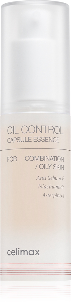 Осветляющая эссенция для контроля жирности кожи с капсулами Celimax, 30 мл
Осветляющая эссенция для контроля жирности кожи с капсулами Celimax, 30 мл