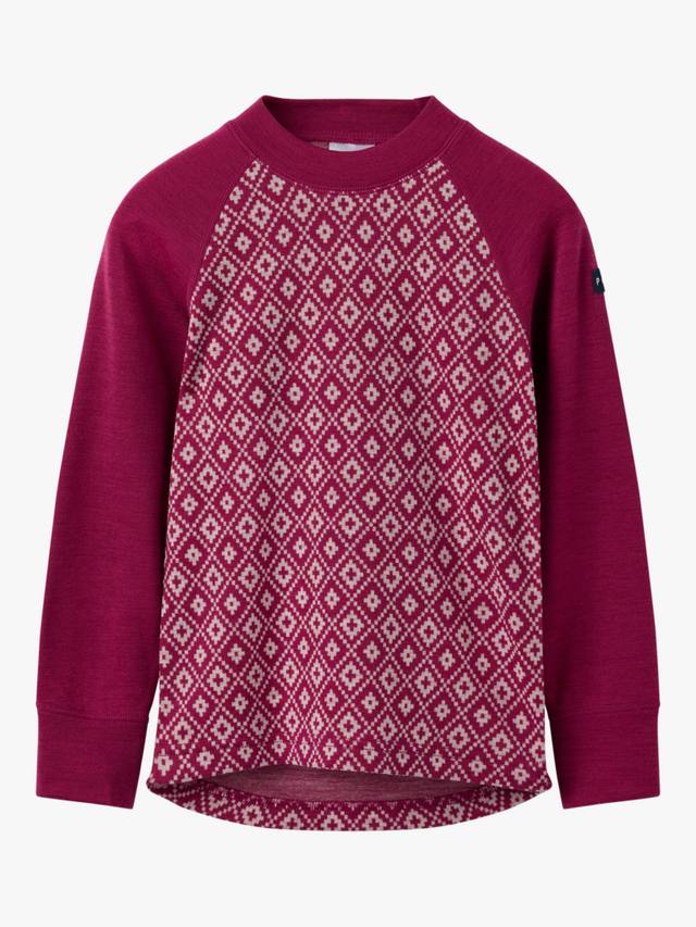 Детская шерстяная джаккардовая скандинавская футболка с длинным рукавом Polarn O. Pyret
Детская шерстяная джаккардовая скандинавская футболка с длинным рукавом Polarn O. Pyret