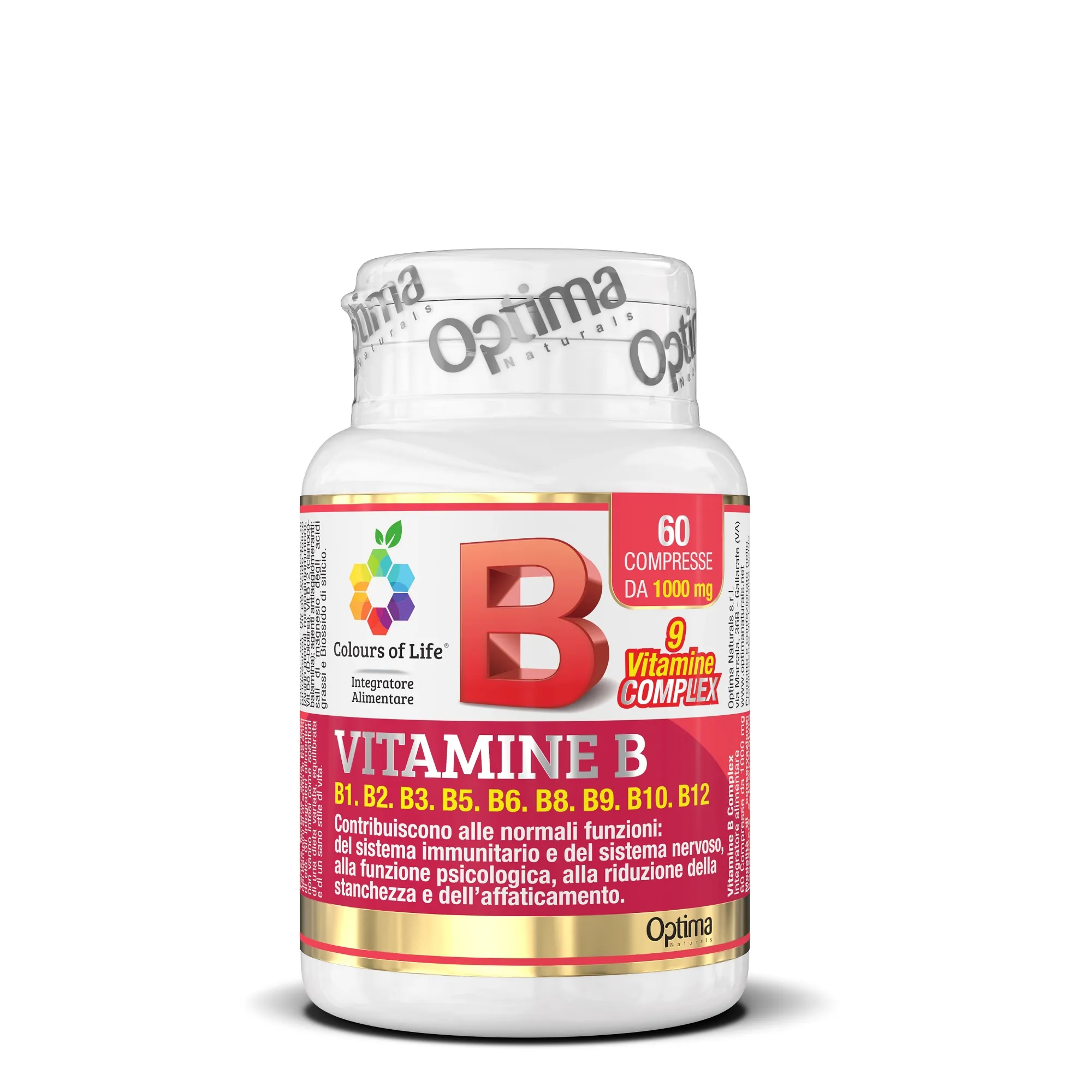 Optima Colors of Life Комплекс витаминов B 60 таблеток Витамины группы B Colours Of Life
Optima Colors of Life Комплекс витаминов B 60 таблеток Витамины группы B Colours Of Life