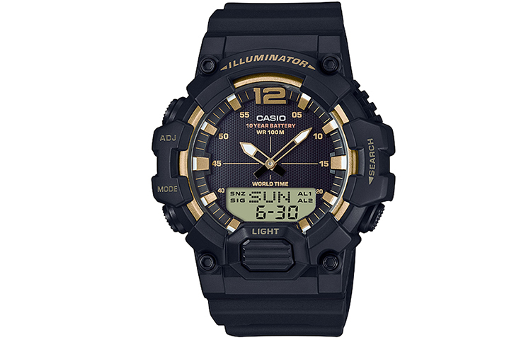 CASIO Часы Men YOUTH Black Watch HDC-700-9A, Black Gold Watch Dial
CASIO Часы Men YOUTH Black Watch HDC-700-9A, Black Gold Watch Dial