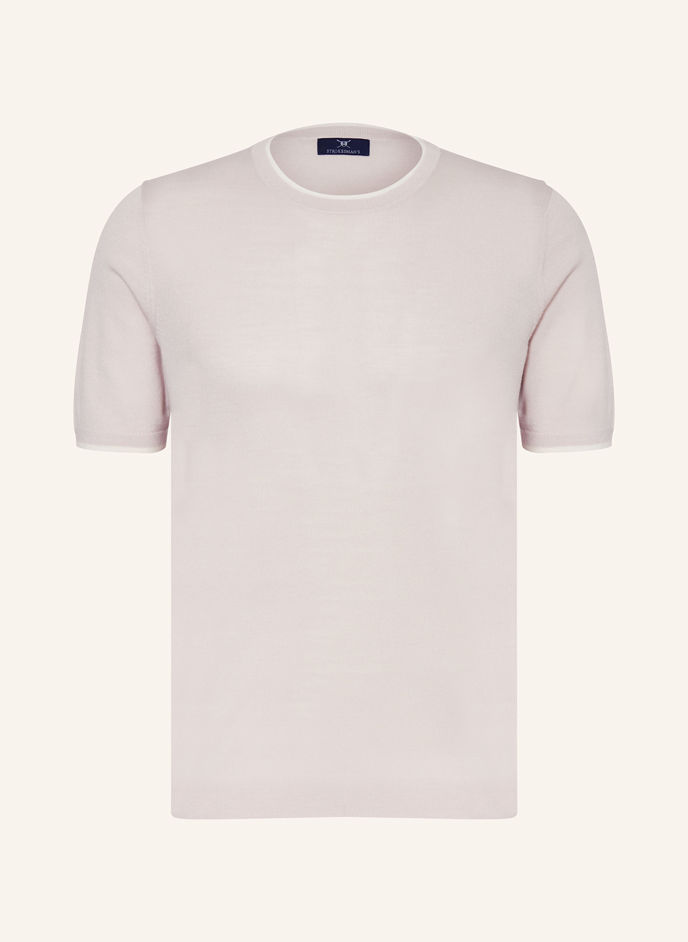 Трикотажная рубашка Strokesman'S, бежевый 
Трикотажная рубашка Strokesman'S, бежевый