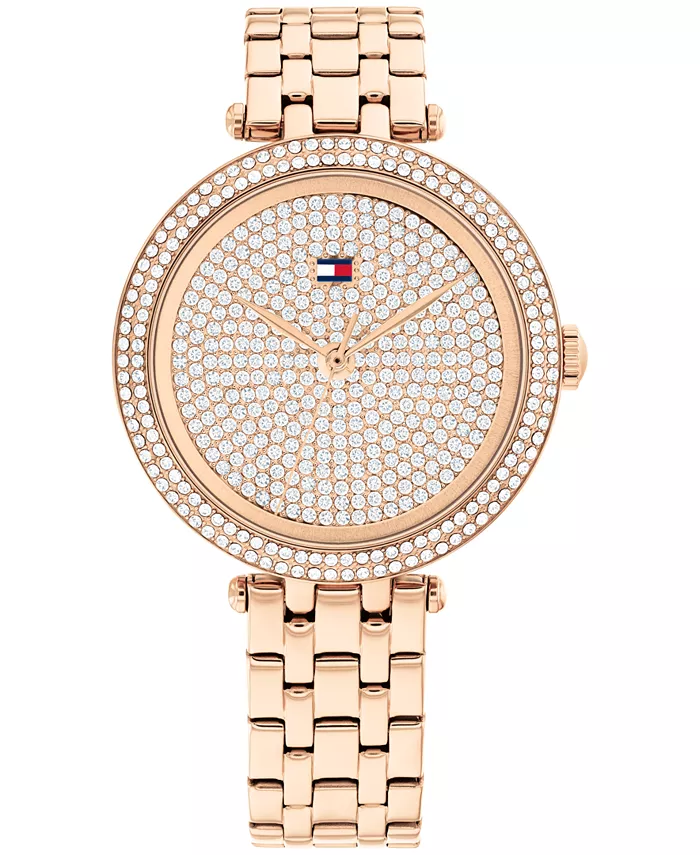 Женские часы Quartz Rose Gold с ионным покрытием из стали, 34 мм Tommy Hilfiger
Женские часы Quartz Rose Gold с ионным покрытием из стали, 34 мм Tommy Hilfiger