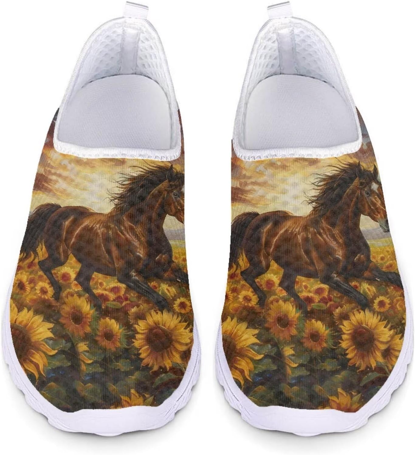 Женские прогулочные кроссовки Forchrinse Music Note, мужские слипоны GO Walk с мягкой сеткой, легкая рабочая обувь, Sunflower Horse
Женские прогулочные кроссовки Forchrinse Music Note, мужские слипоны GO Walk с мягкой сеткой, легкая рабочая обувь, Sunflower Horse