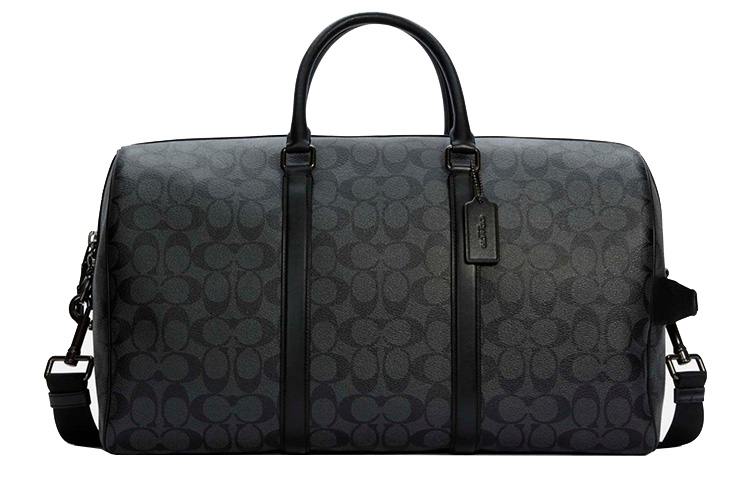 COACH Вентилятор Сумка для путешествий из покрытого холста с телячьей кожей Унисекс Черный
COACH Вентилятор Сумка для путешествий из покрытого холста с телячьей кожей Унисекс Черный