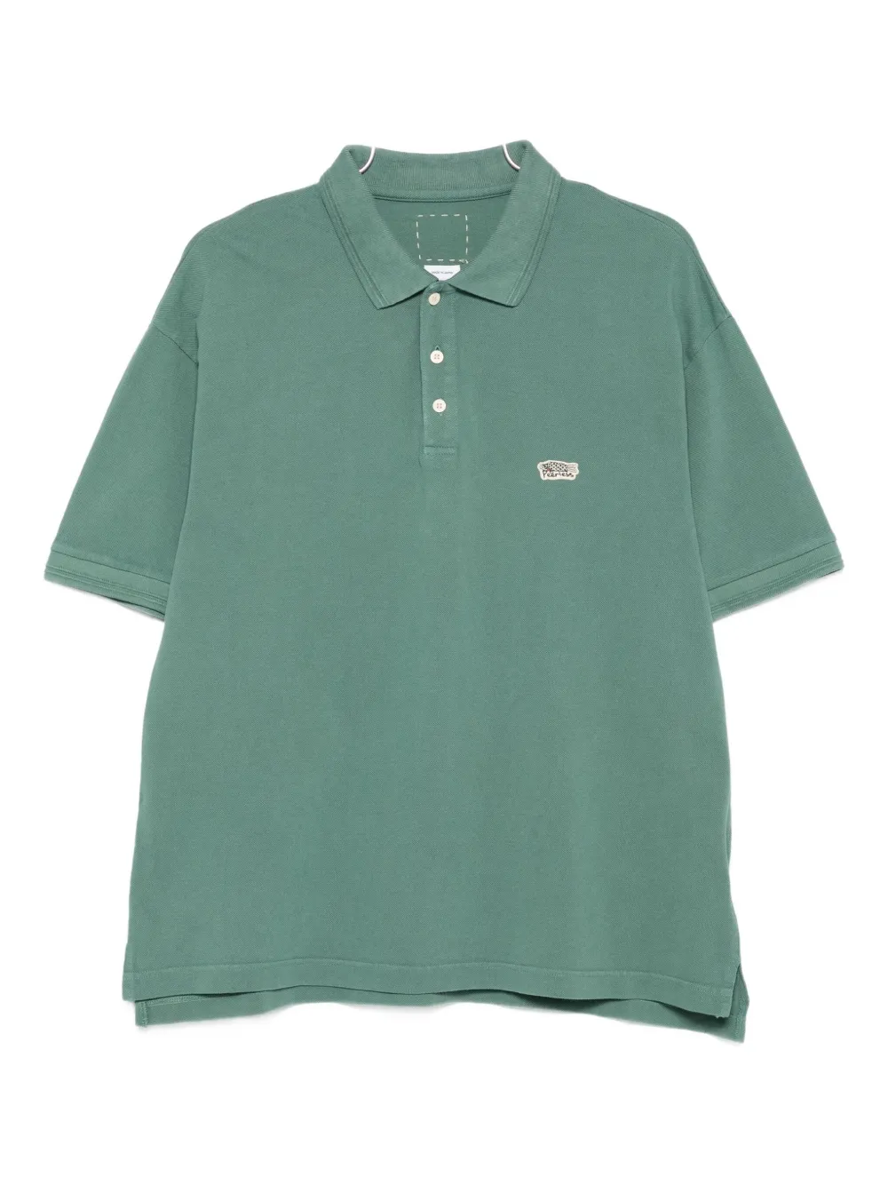 Рубашка-поло Jumbo Weller visvim, зеленый 
Рубашка-поло Jumbo Weller visvim, зеленый