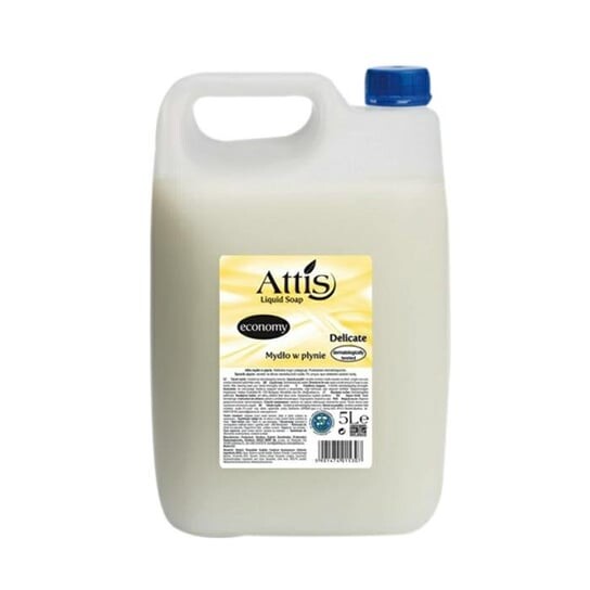 Нежное жидкое крем-мыло, 5 л. Attis
Нежное жидкое крем-мыло, 5 л. Attis