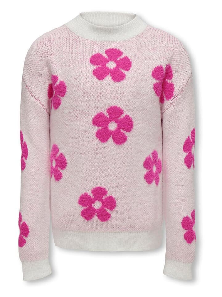 Пуловер KIDS ONLY Pullover Naja, цвет Creme/Pink 
Пуловер KIDS ONLY Pullover Naja, цвет Creme/Pink