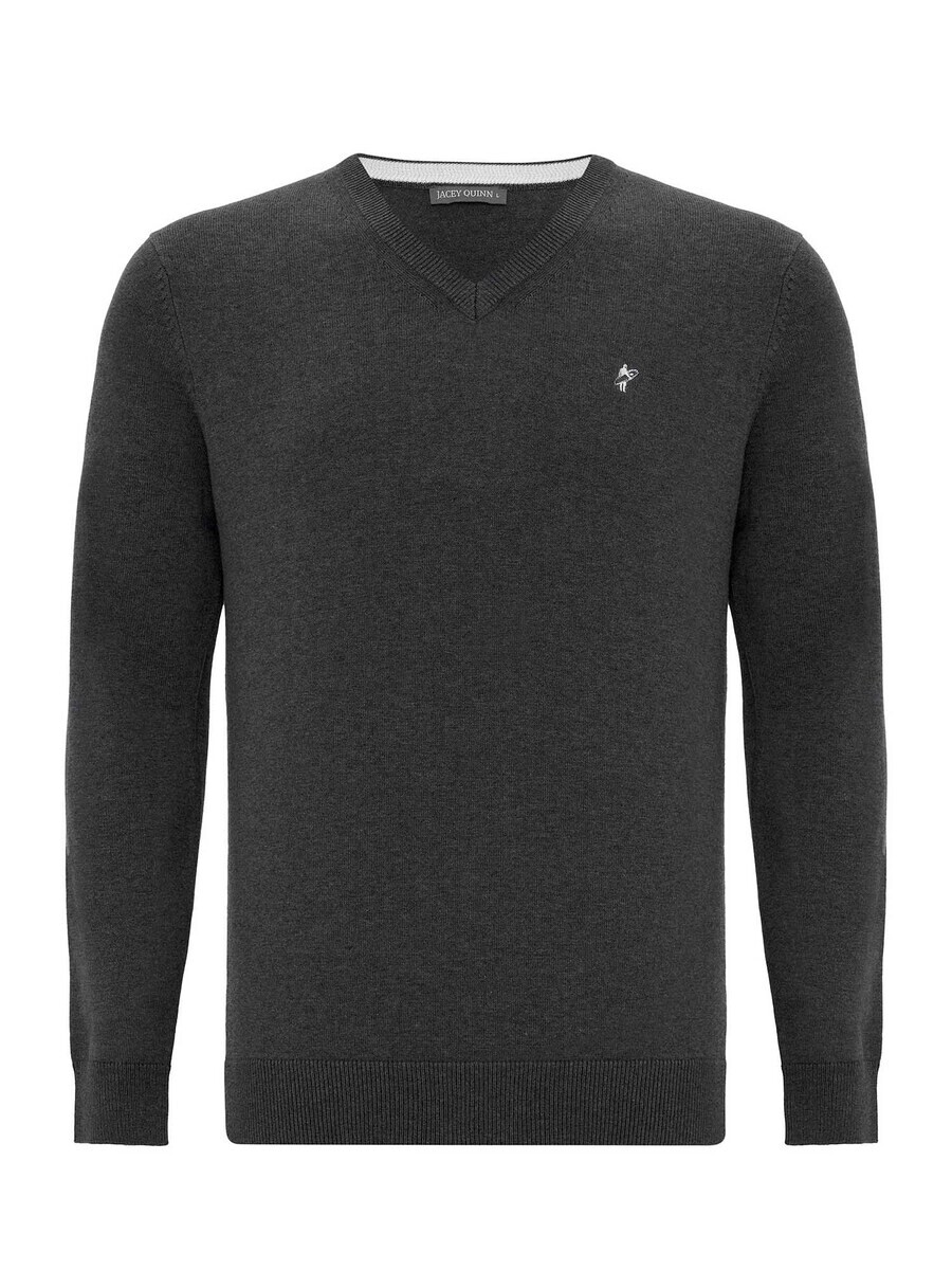 Свитер с v-образным вырезом Jacey Quinn Sweater Porto, серый
Свитер с v-образным вырезом Jacey Quinn Sweater Porto, серый