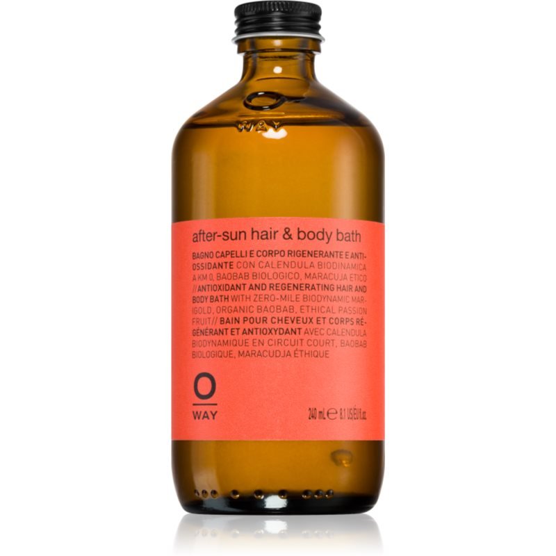 Oway SunWay Hair & Body Bath Шампунь для волос и тела после загара 240 мл 
Oway SunWay Hair & Body Bath Шампунь для волос и тела после загара 240 мл