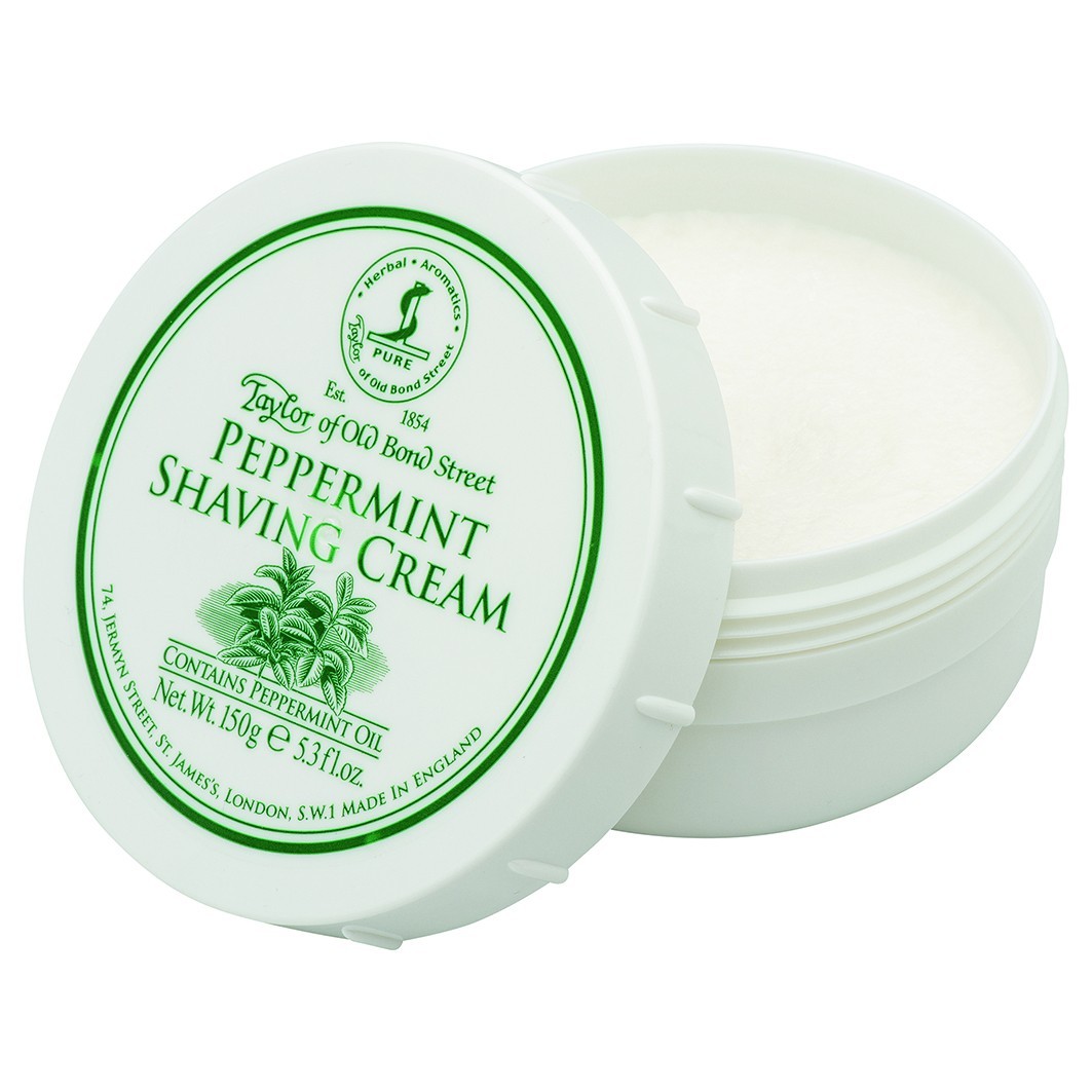 Крем для бритья shaving cream peppermint Taylor Of Old Bond Street, вес 150 гр.
Крем для бритья shaving cream peppermint Taylor Of Old Bond Street, вес 150 гр.