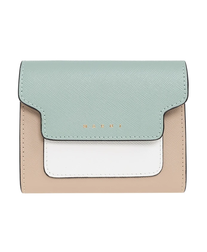 Кожаный кошелек Marni, бежевый
Кожаный кошелек Marni, бежевый