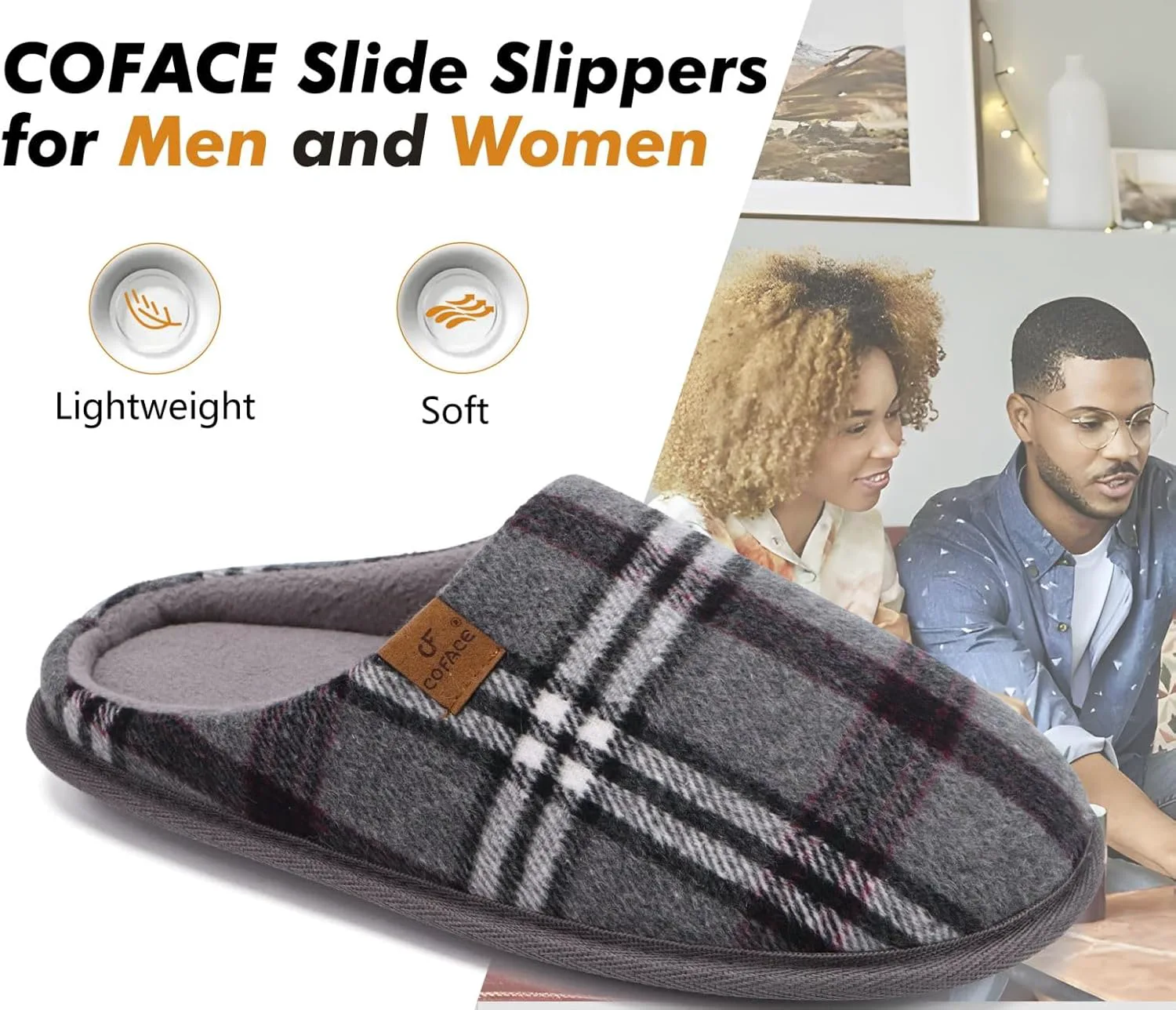 Мужские домашние тапочки COFACE с эффектом памяти, удобные шлепанцы для дома и улицы с поддержкой свода, размер 7-15
Мужские домашние тапочки COFACE с эффектом памяти, удобные шлепанцы для дома и улицы с поддержкой свода, размер 7-15