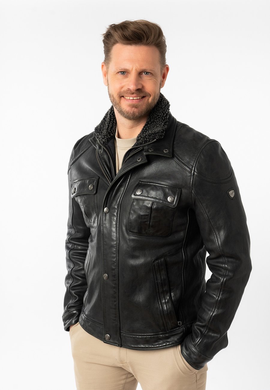Куртка Mauritius Leather jacket, Black
Куртка Mauritius Leather jacket, Black