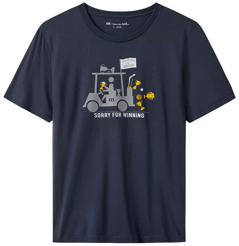 Мужская футболка для гольфа с графическим рисунком TravisMathew The Patriot 2.0 MA State, цвет Blue Nights
Мужская футболка для гольфа с графическим рисунком TravisMathew The Patriot 2.0 MA State, цвет Blue Nights