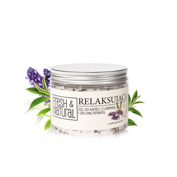Расслабляющая соль для ванн, 500 г Fresh & Natural
Расслабляющая соль для ванн, 500 г Fresh & Natural