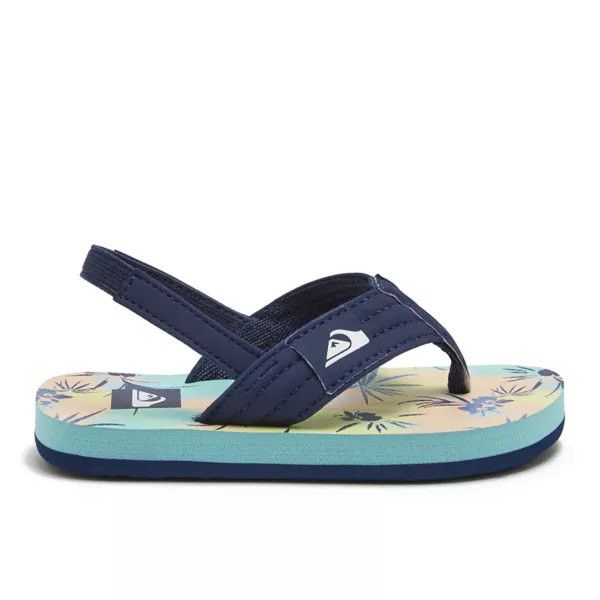 Сандалии-слайды для девочек-малышей Foundation Quiksilver, синий
Сандалии-слайды для девочек-малышей Foundation Quiksilver, синий