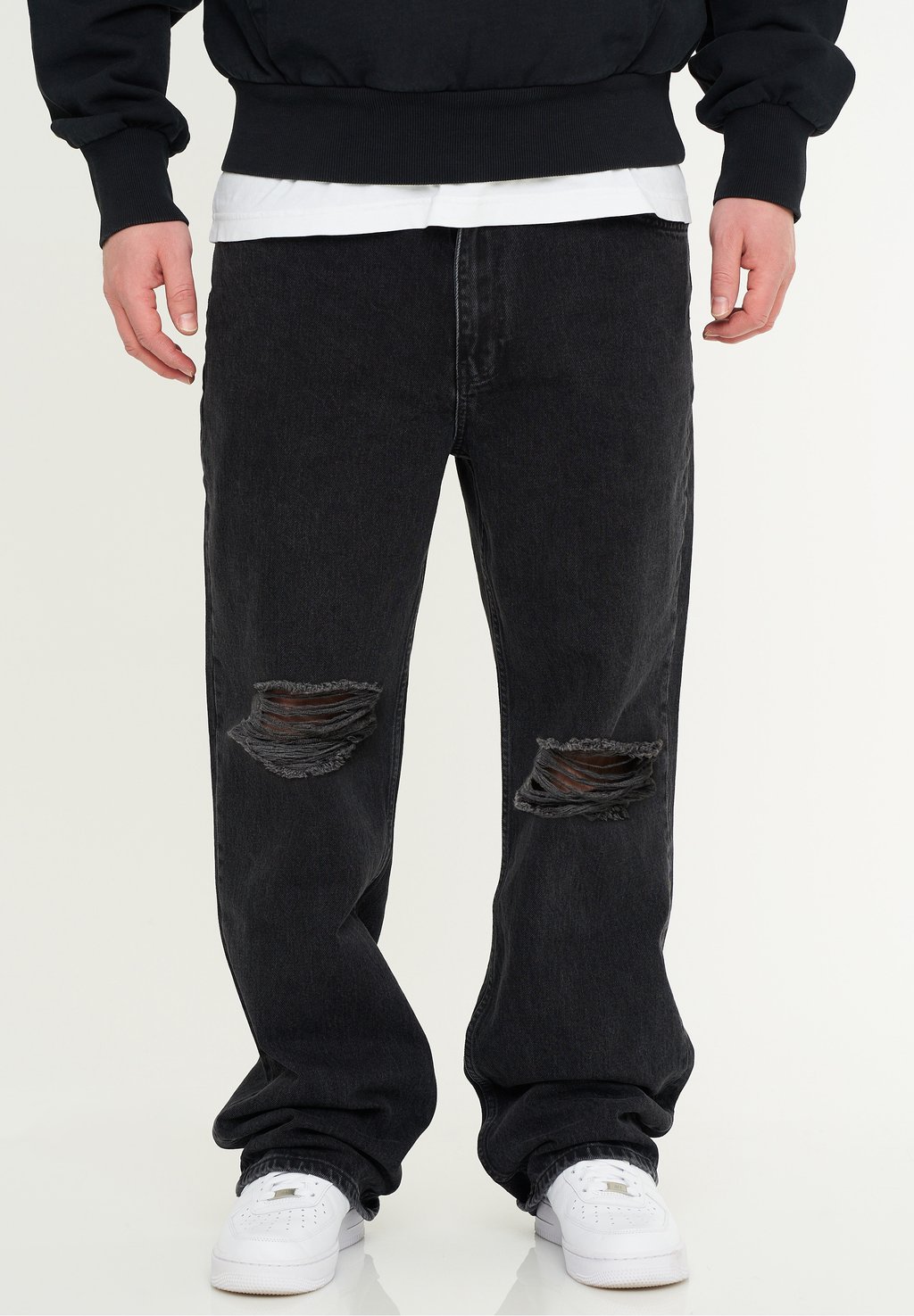 Джинсы свободного кроя RIPPED JEANS LOOSE-FIT STRAIGHT-LEG BAGGY One Redox, черный
Джинсы свободного кроя RIPPED JEANS LOOSE-FIT STRAIGHT-LEG BAGGY One Redox, черный