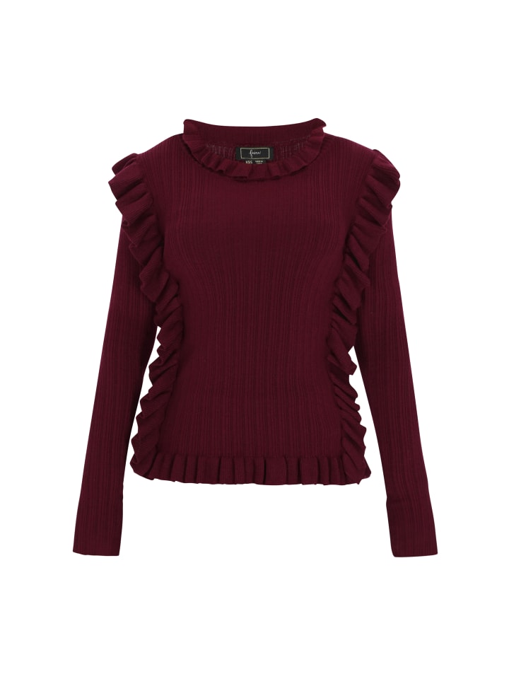 Faina Женский свитер бордового цвета
Faina Женский свитер бордового цвета