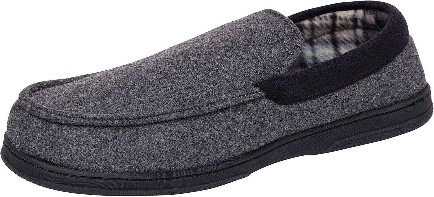 Мужские домашние тапочки Van Heusen, удобные с отделкой из микрозамши и мягкой фланелевой подкладкой, серый
Мужские домашние тапочки Van Heusen, удобные с отделкой из микрозамши и мягкой фланелевой подкладкой, серый