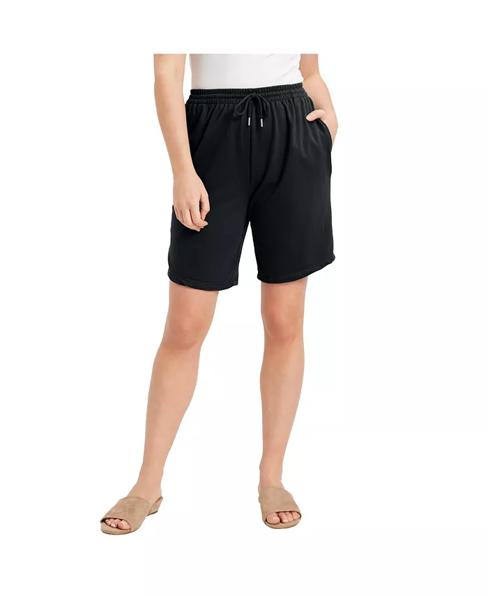 Женские шорты June + Vie из французского трикотажа, черный
Женские шорты June + Vie из французского трикотажа, черный