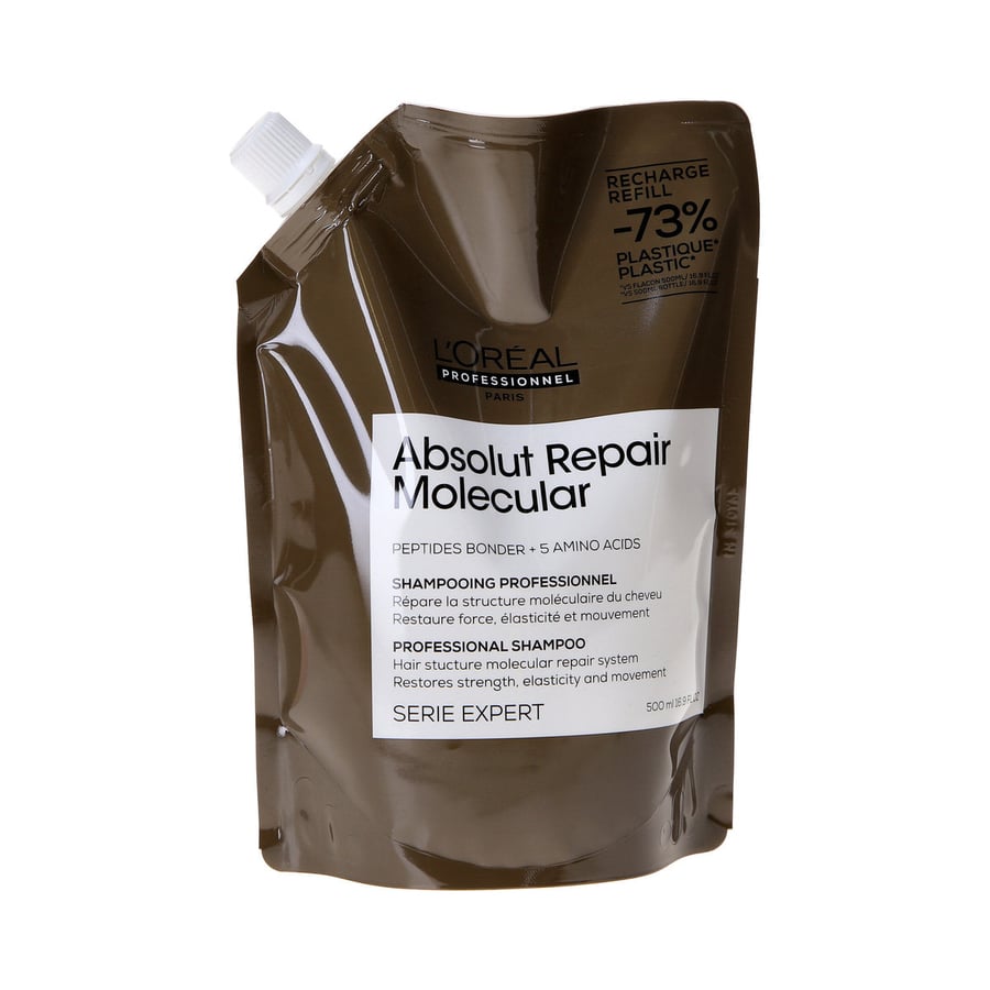L'oreal Professionnel Absolute Repair Molecular Refill, укрепляющий шампунь для поврежденных волос, 500 мл
L'oreal Professionnel Absolute Repair Molecular Refill, укрепляющий шампунь для поврежденных волос, 500 мл