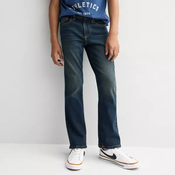 Узкие джинсы bootcut fit для мальчиков 7-20 лет Sonoma Goods For Life, цвет dark tint
Узкие джинсы bootcut fit для мальчиков 7-20 лет Sonoma Goods For Life, цвет dark tint