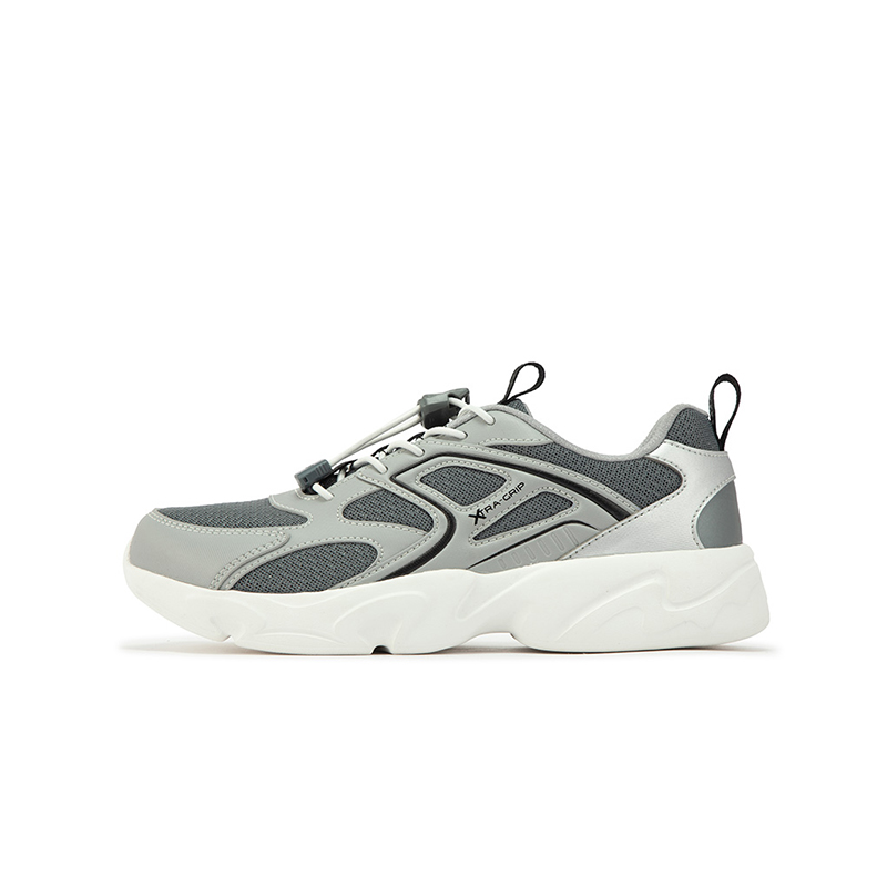 Кроссовки для бега с низким верхом, противоскользящие, с износостойкими свойствами, для детей XTEP, серый/белый
Кроссовки для бега с низким верхом, противоскользящие, с износостойкими свойствами, для детей XTEP, серый/белый