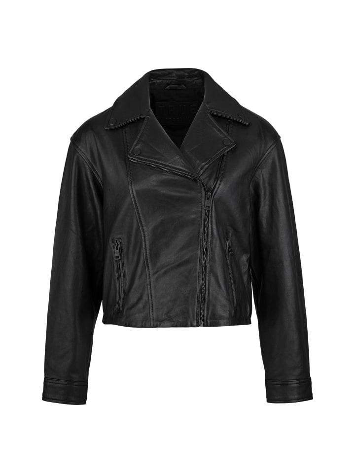 Trueprodigy Кожаная куртка Alba черного цвета
Trueprodigy Кожаная куртка Alba черного цвета