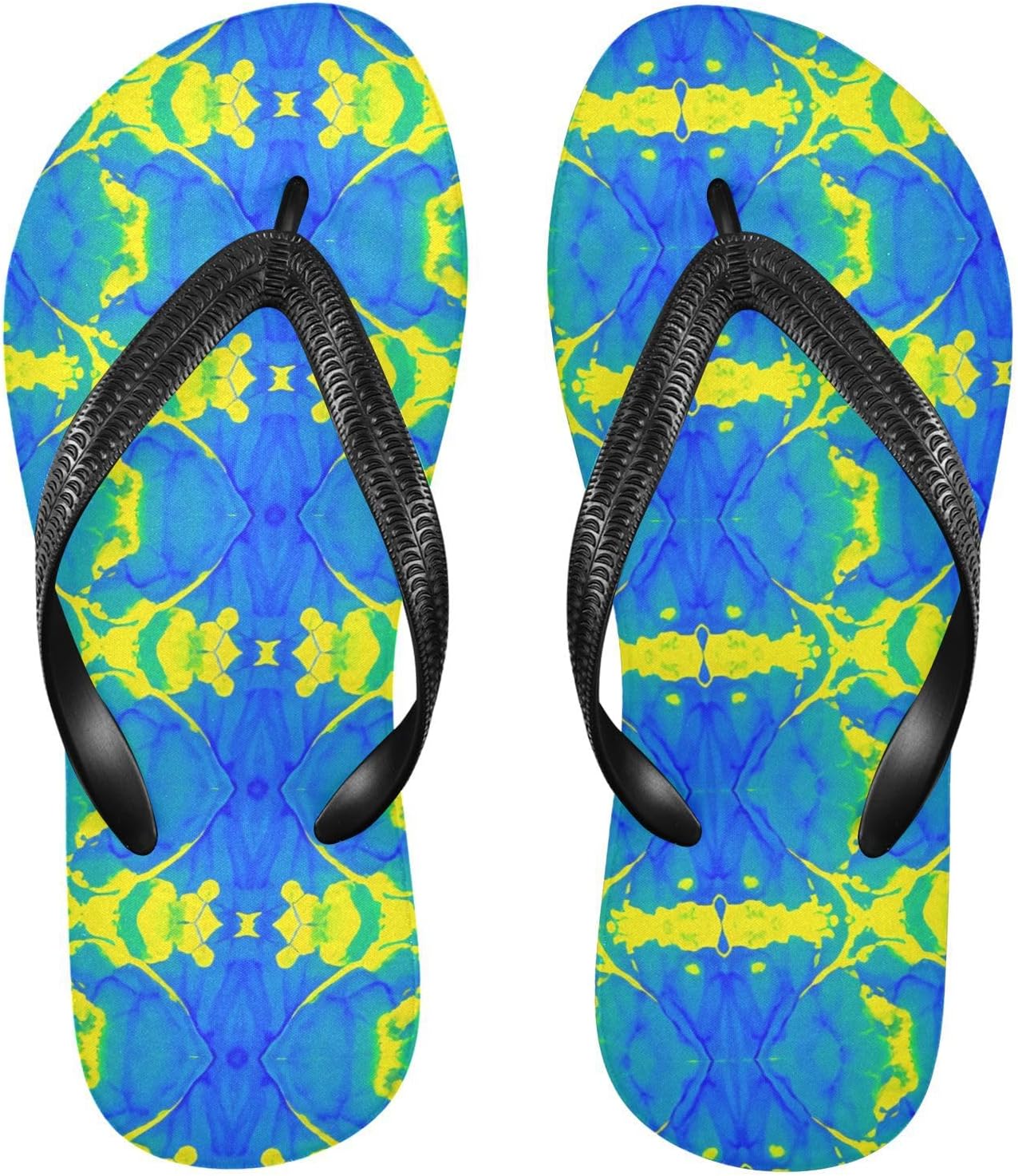 Сланцы Kaleidoscope синие и желтые, пляжные шлепанцы, резиновые нескользящие летние тапочки для мужчин и женщин, для прогулок Sinestour
Сланцы Kaleidoscope синие и желтые, пляжные шлепанцы, резиновые нескользящие летние тапочки для мужчин и женщин, для прогулок Sinestour
