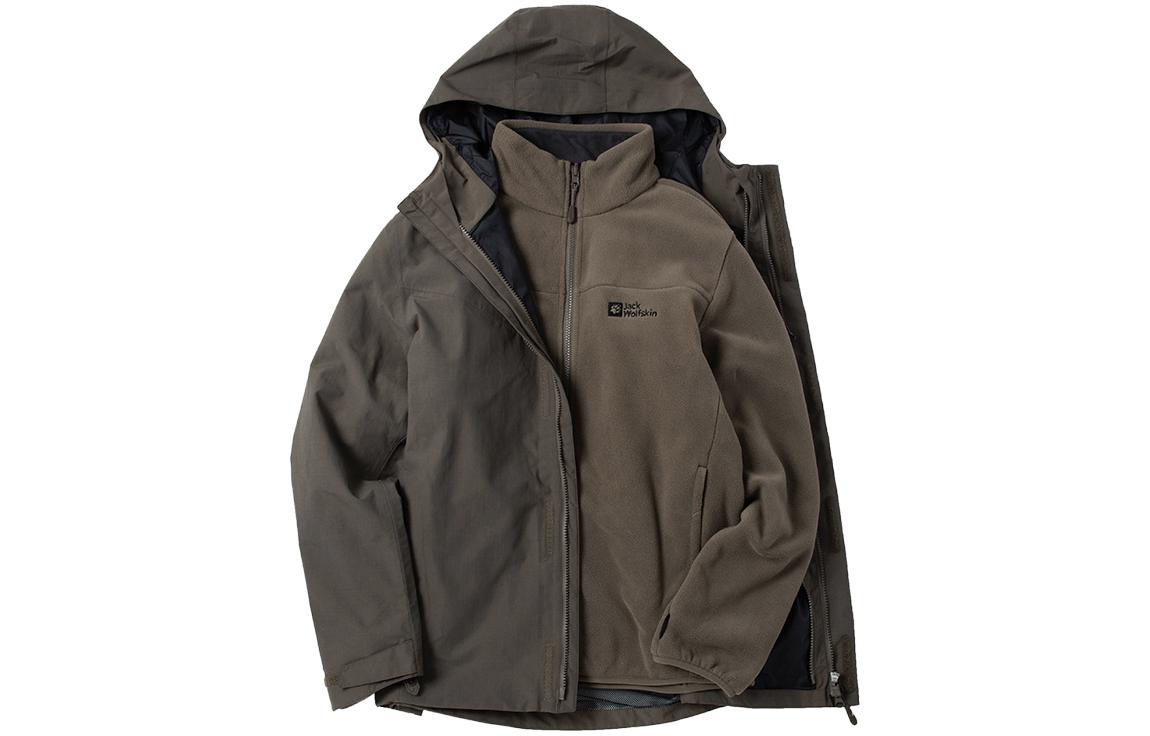 JACK WOLFSKIN Унисекс ветровка для походов на природе водонепроницаемая ветронепроницаемая дышащая 3 в 1, 5719/Coffee
JACK WOLFSKIN Унисекс ветровка для походов на природе водонепроницаемая ветронепроницаемая дышащая 3 в 1, 5719/Coffee