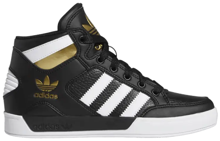 Кроссовки adidas Hard Court High J 'Black Gold', черный
Кроссовки adidas Hard Court High J 'Black Gold', черный